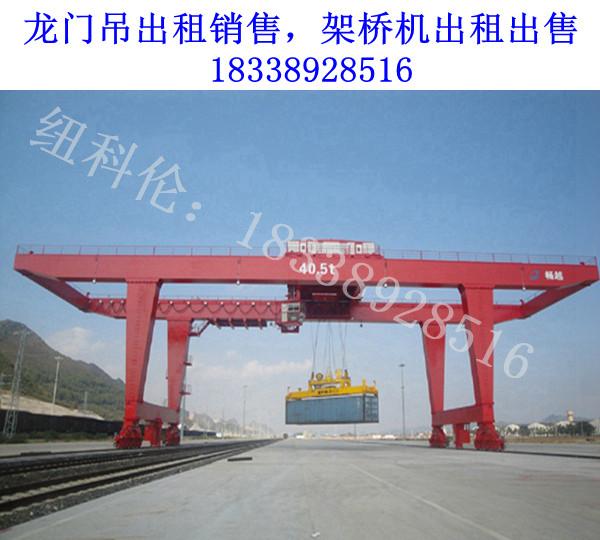 安徽蚌埠货场龙门吊销售厂家分享货场龙门吊的选购指南