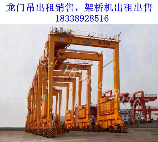 轮胎式集装箱起重机在起吊前需要进行的关键部件安全检查