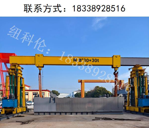 液压龙门吊的变幅机构