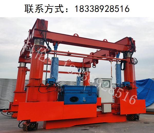 液压龙门吊的油缸与管路检查