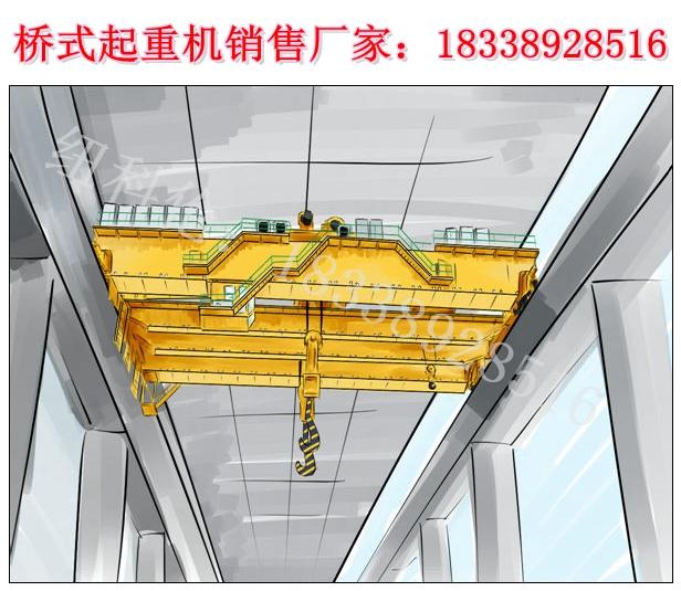 新疆乌鲁木齐双梁冶金吊生产厂家分享冶金吊主梁下挠的原因